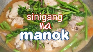 SINIGANG NA MANOK  LUTONG PINOY [upl. by Candie265]