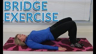 Bridge Exercise for Spine Health [upl. by Baggs]