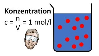 Konzentration berechnen  Chemie Endlich Verstehen [upl. by Zerla645]