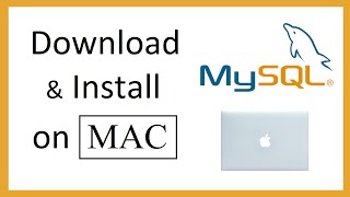 How to install MySQL 8022 Server latest version on MAC OS [upl. by Latini439]