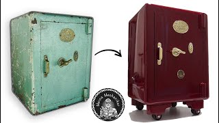 1930s Antique Sentry Safe Restoration  Perfect Restoration [upl. by Anaoy867]