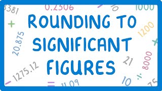 How to Round Numbers to Significant Figures 20 [upl. by Ydna]