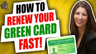 HOW TO RENEW YOUR GREEN CARD FAST Green Card Expiring and Need to Renew to Travel or Work [upl. by Applegate318]