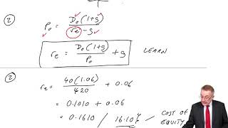 The cost of capital – The cost of equity  ACCA Financial Management FM [upl. by Hardi]