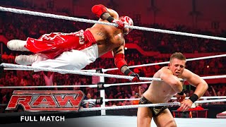 FULL MATCH Rey Mysterio vs The Miz  WWE Title Match Raw July 25 2011 [upl. by Beller]