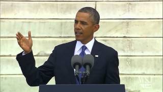 Obamas Full MLK Anniversary Speech [upl. by Lamoree370]