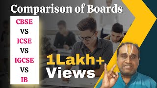 CBSE vs ICSE vs Cambridge IGCSE vs IB  Comparison of Boards [upl. by Yeung]