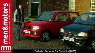 Daihatsu Cuore vs Fiat Seicento 2000 [upl. by Cerys150]