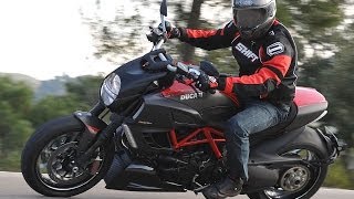 2011 Ducati Diavel First Ride  MotoUSA [upl. by Eyanaj838]