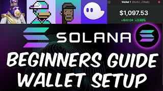 Solana Beginners Guide  How To Setup Phantom Wallet amp Transfer  Find Best NFT amp Gaming Crypto [upl. by Neeruam]