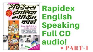 Rapidex english speaking course Part 1 [upl. by Yorgos880]