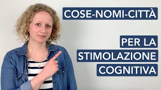 Esercizi per migliorare il linguaggio e la memoria  STIMOLAZIONE COGNITIVA [upl. by Kalli]