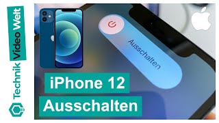 iPhone 12 📱 Ausschalten und Herunterfahren  Deutsch [upl. by Ibby423]