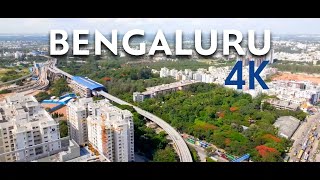 Bengaluru City 4K Cinematic Video  Bengaluru City Drone View  Bangalore City  Bengaluru City [upl. by Robbie895]