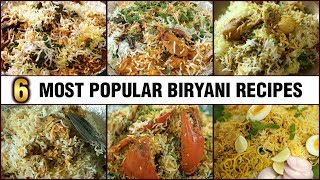 BEST BIRYANI RECIPES  Chicken Biryani  Mutton Biryani  Egg Biryani and more  Get Curried [upl. by Yerag]