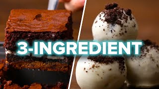 9 Easy 3Ingredient Desserts [upl. by Dody]