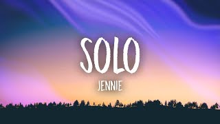 JENNIE  SOLO Lyrics [upl. by Naitsihc]