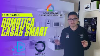 Seminario Como instalar y programar domótica Casas inteligentes [upl. by Lyrradal907]