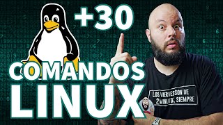 MAS DE 30 COMANDOS en LINUX para manejar tu SERVER [upl. by Aikam]