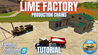 LIME PRODUCTION MOD GUIDE  Farming Simulator 22 [upl. by Utley]