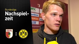 Interview mit Matthias Ginter  FC Augsburg  BVB 11 [upl. by Brent194]