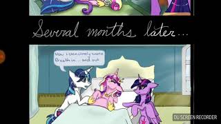 MLP COMIC DUB PREGNANCY LIFE short comedy [upl. by Tonkin]