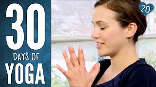 Day 20  Heart Practice  30 Days of Yoga [upl. by Stanford]