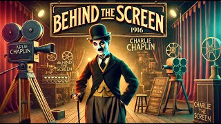 Charlie Chaplin  Behind the Screen 1916  color Laurel amp Hardy [upl. by Nyrek294]