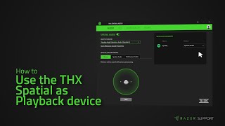 How to use the THX Spatial as a Playback device [upl. by Claudia]