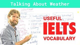 IELTS Speaking Vocabulary  Talking about the weather [upl. by Jakob231]