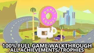 Donut County  FULL GAME [upl. by Territus]