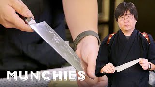 How to Sharpen a Knife with a Japanese Master Sharpener [upl. by Selwyn]