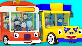 Wheels On The Bus  Nursery Rhymes For Children [upl. by Chantalle]