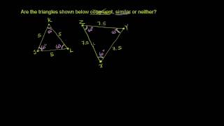 Congruent and Similar Triangles [upl. by Kern374]