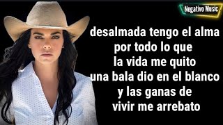 MI VENGANZA  ESPINOZA PAZ  LA DESALMADA  LETRA [upl. by Hannavahs]