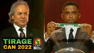 TIRAGE AU SORT DE LA CAN 2022 POUR LALGÉRIE  🇩🇿 [upl. by Yv]