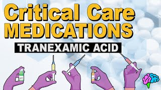 Tranexamic Acid TXA  Critical Care Medications [upl. by Nylhtak]