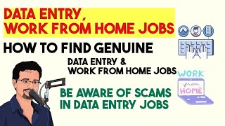 Data Entry Work From Home  How to find Genuine Jobs  Frontlinesmedia [upl. by Llerdna]