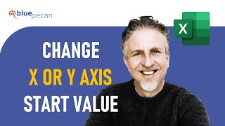 Change Chart Y or X Axis Start Value in Excel  Change Minimum Bounds  Customise Axis Scale [upl. by Sale843]