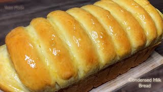 CONDENSED MILK BREAD  Pull Apart Soft Loaf Bread [upl. by Zitella221]