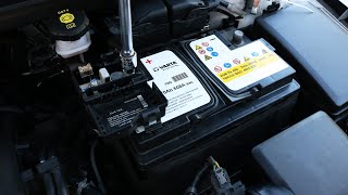 Hyundai i30  Battery Replacement [upl. by Asillem469]