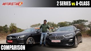 Mercedes AClass vs BMW 2 Series Comparison [upl. by Thomson]