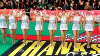 2012 Macys Day Parade Rockettes [upl. by Athallia939]