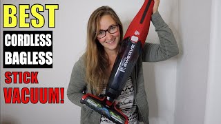 Dirt Devil POWER SWERVE Review  Assembly and Demonstration  Stick Cordless Bagless Vacuum [upl. by Cassilda]