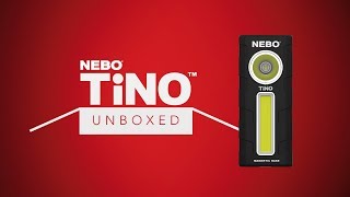 NEBO Unboxed TiNO  The 2in1 Spot Light amp Work Light [upl. by Lipkin415]