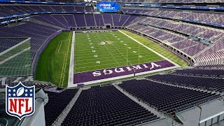 Tour the Vikings New US Bank Stadium with Chad Greenway amp Kyle Rudolph  NFL [upl. by Fong438]