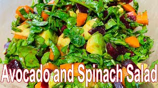 Avocado and Spinach Salad [upl. by Assilam]