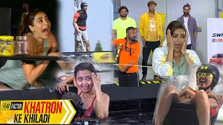 Rohit Shetty Drowns Tejasswi Prakash in the water  Karishma Tannas Shock Therapy  KKK10 update [upl. by Eentruoc]