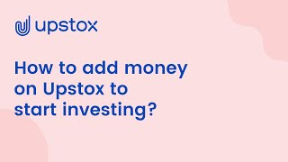 How To Add Money On The Upstox App [upl. by Bunce]