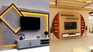 Gypsum Board TV Wall Unit Design  Gypsum Decorating Ideas  LCD TV Wall Design  TV Cabinet [upl. by Nivle3]